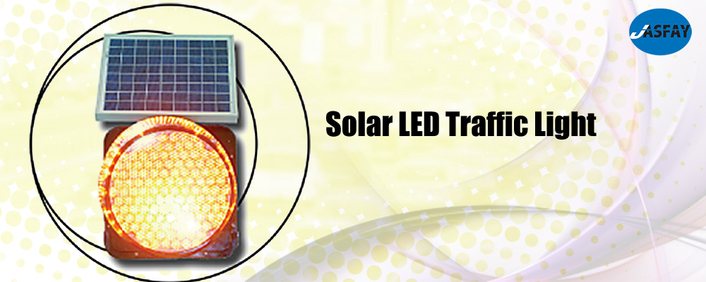 Solar LED Traffic Light